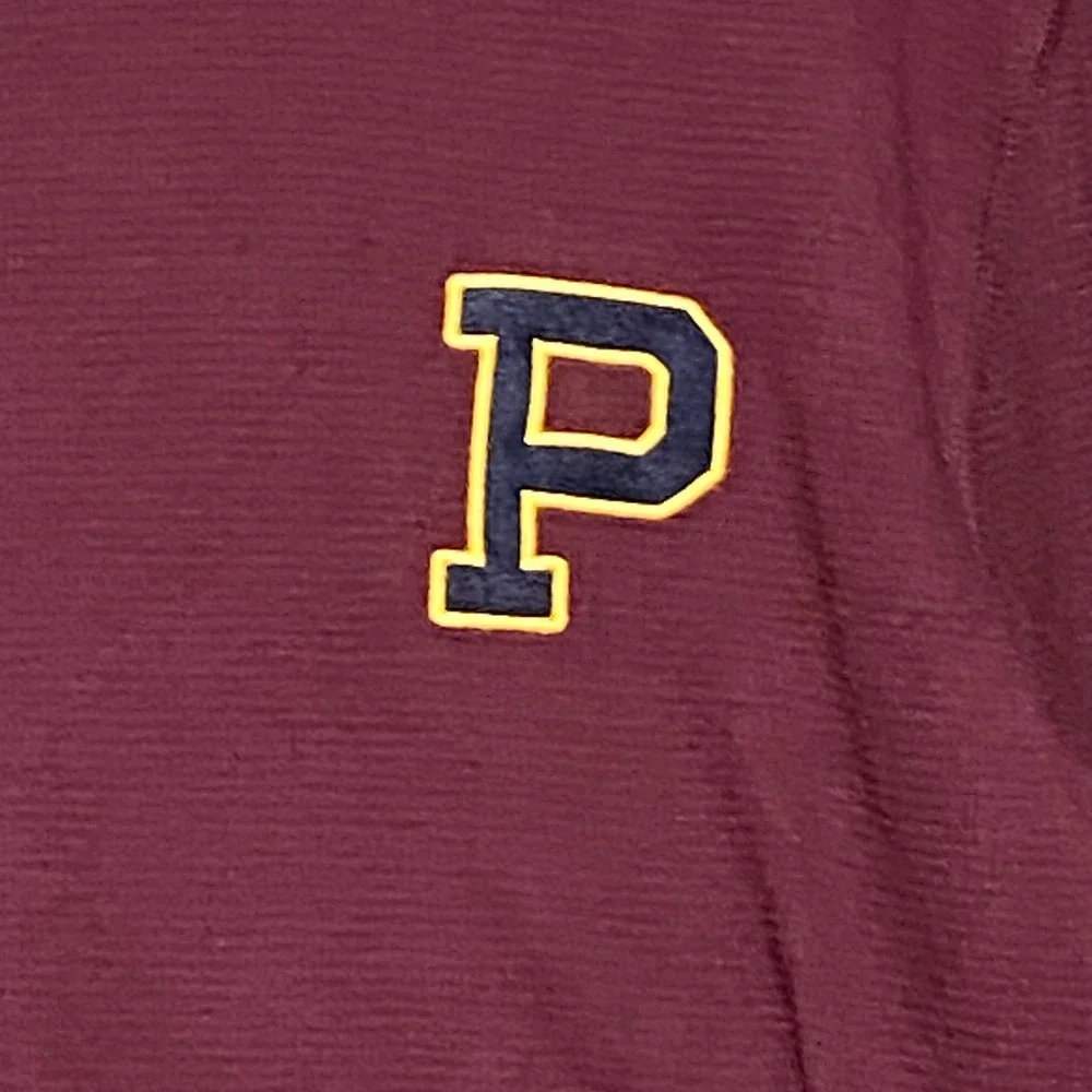 Polo Ralph Lauren Mens L/G Burgundy Long Sleeve Thermal‎ Sleep Shirt Patch Logo